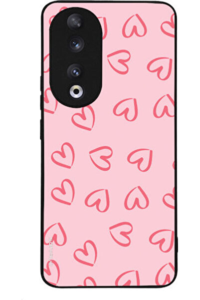 Other Θήκη Sonique Heart Series για Honor 90 5G Ροζ