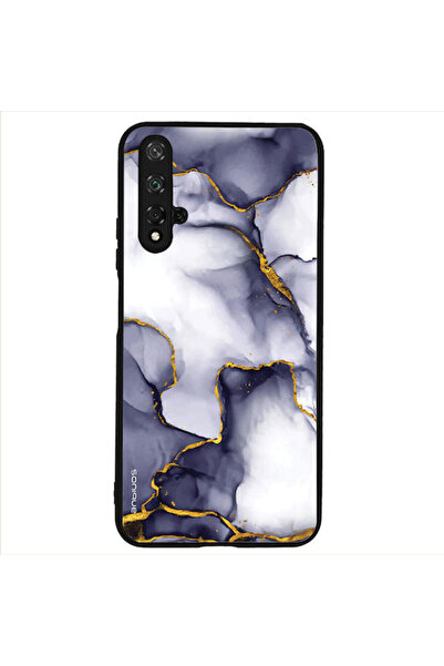 Other Θήκη Σειράς Sonique Marble για Honor 20 Nova 5T Μωβ Γκρι