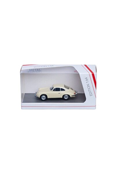 Schuco Модел в мащаб 1:64 на Porsche 356 Carrera 2 в кремав цвят