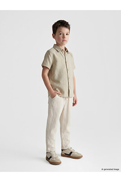 LC Waikiki Esvab • Modern & Distinctive Boys' Textured Trousers