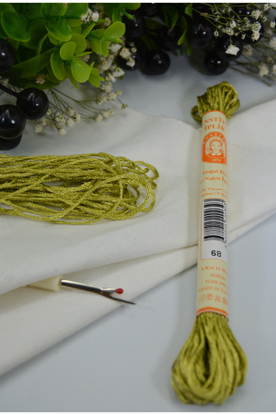 Enstitü İplik Hand Embroidery Silk, Laundry Silk, Rayon, Shiny Silk Texture, ...