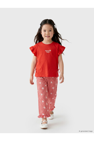 LC Waikiki Esvab • Modern & Distinctive Floral Girl's Set