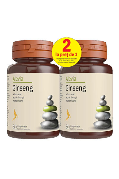 Alevia Pachet Ginseng panax 2x30cp