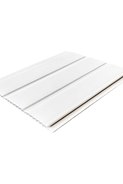 Lambiri Fugalı Beyaz Plastik Pvc Tavan / 10 Adet - 20cm X 250cm - 5 Metrekare