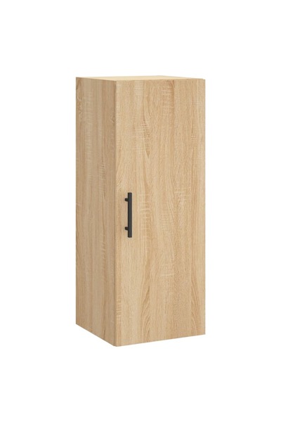vidaxl Dulap montat pe perete, stejar sonoma, 34,5x34x90 cm