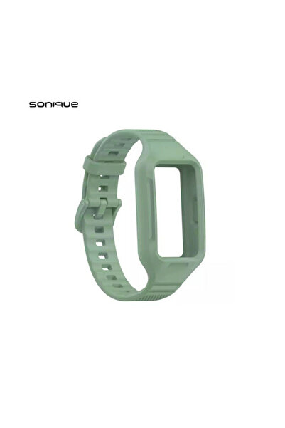 Other Λουράκι Σιλικόνης Sonique Χακί (Huawei Band 6 / Huawei Band 7)