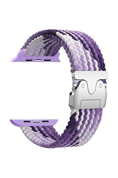 Beline Υφασμάτινο λουράκι μωβ (Apple Watch 38/40/41/42mm)