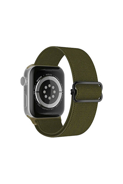 Other Sonique Υφασμάτινο Λουράκι Χακί (Apple Watch 38/40/41/42mm)