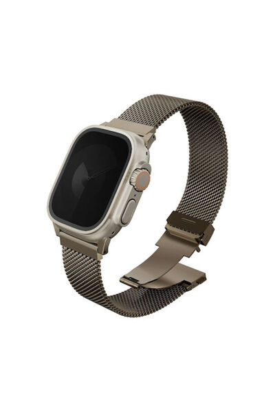 uniq Λουράκι από ανοξείδωτο ατσάλι χρυσό (Apple Watch 49/46/45/44mm, UNIQ)