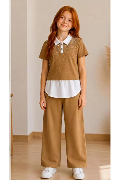 Veraura Lifestyle 9/16 year old oysho jersey stone children's set