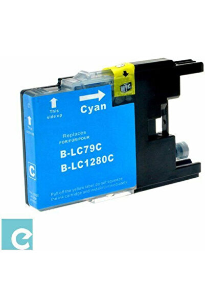 OEM Συμβατό Φυσίγγιο Μελάνης Lc1280c για Εκτυπωτή Inkjet Brother 27ml Κυανό 1...