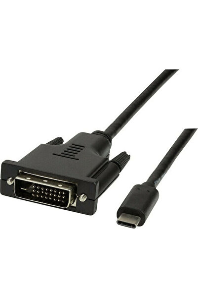 LogiLink Καλώδιο USB 2.0 USB-C Αρσενικό - VGA Μαύρο 3μ UA0334