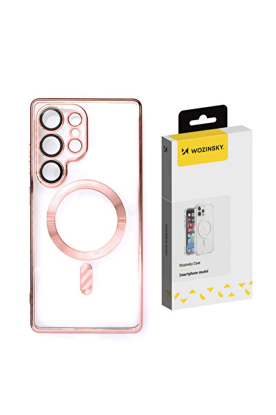 WOZINSKY Carcasă placată galvanic pentru Samsung Galaxy S25+ Z pentru Magsafe