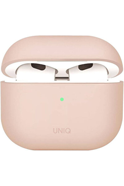 uniq Θήκη Σιλικόνης Lino σε ροζ χρώμα για Apple AirPods 4