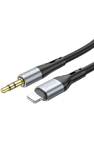 hoco. Hoco UPA22 Καλώδιο 3.5mm σε Lightning Μαύρο 1μ