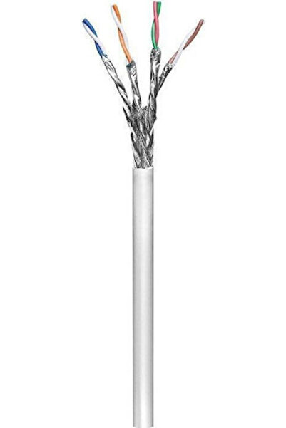 goobay Καλώδιο Ethernet S/FTP Cat.6 Gigabit Ατερμινοποιημένο 100μ Γκρι Κωδικό...
