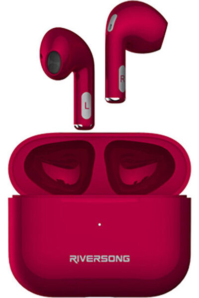 RİVERSONG Air Mini Pro Ακουστικά Bluetooth Handsfree με Θήκη Φόρτισης Κόκκινο...