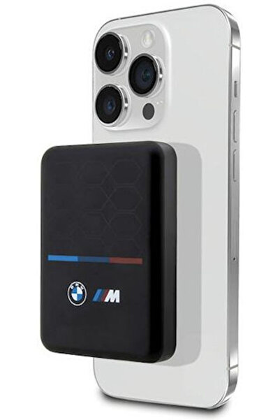 BMW M Collection MagSafe Power Bank 5000mAh 15W Μαύρο