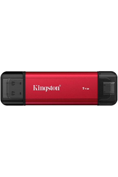 Kingston 1TB USB 3.2 SSD Στικάκι με σύνδεση USB-C & USB-A Κόκκινο