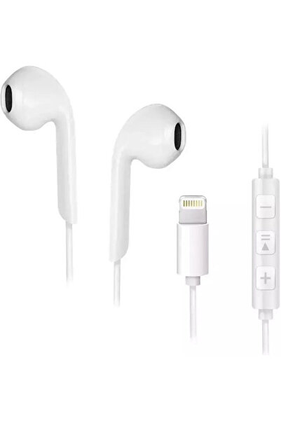 Forcell ΗΡ-ΜΕ25 Ακουστικά ψείρες Handsfree με υποδοχή Lightning Λευκό