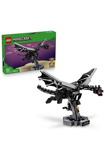 LEGO Minecraft Ender Ejderhası 21595 – 10 Yaş ve Üzeri Çocuklar için Oyun İçi...