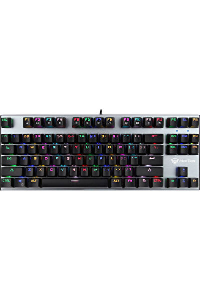 MeeTion MK04 Μηχανικό Πληκτρολόγιο Gaming Χωρίς Πλήκτρα Αριθμών με Προσαρμοσμ...