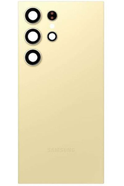 Samsung Κίτρινο Κάλυμμα Μπαταρίας για Galaxy S24 Ultra