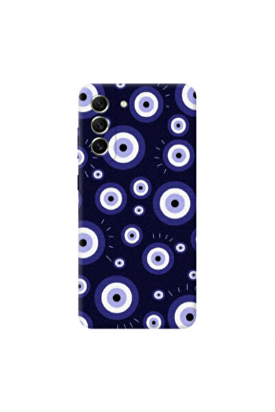 Other Samsung S22 Plus Purple evil eye bead Transparent Silicone TPU Θήκη