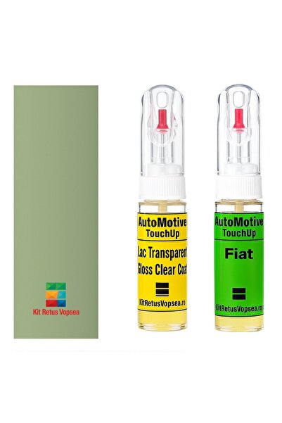 YLKRS AUTOMOTIVE Kit retus vopsea touch-up Fiat Ducato FI751 (Verde Freeway),...