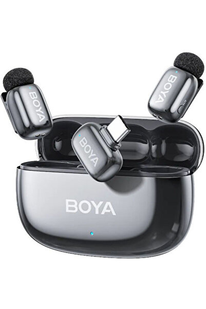 AS BOYA Boya Mini 2 Type-C Σετ Ασύρματο Δυναμικό Μικρόφωνο Πέτου, Τύπου Κλιπ,...