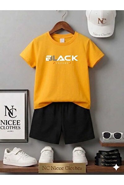 NC Nicee Clothes ΚΑΛΟΚΑΙΡΙΝΟ ΠΑΙΔΙΚΟ ΜΠΛΟΥΖΑΚΙ ΚΑΙ ΣΟΡΤΣ UNISEX (ΛΕΥΚΟ ΜΕ ΜΑΥ...
