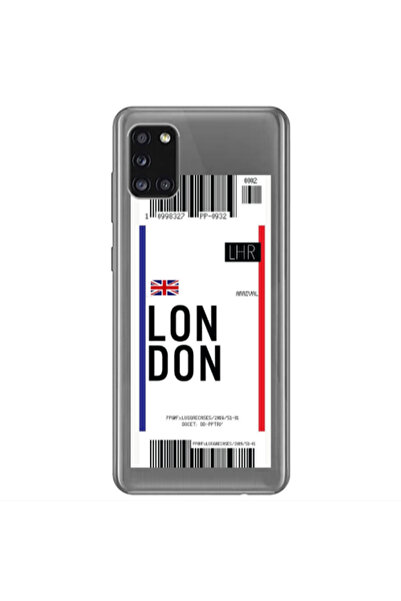 Other Samsung A31 London Arrival Transparent Silicone TPU Θήκη
