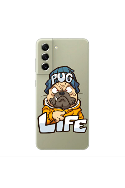 Other Samsung S21 FE Pug Life 2 Transparent Silicone TPU Θήκη