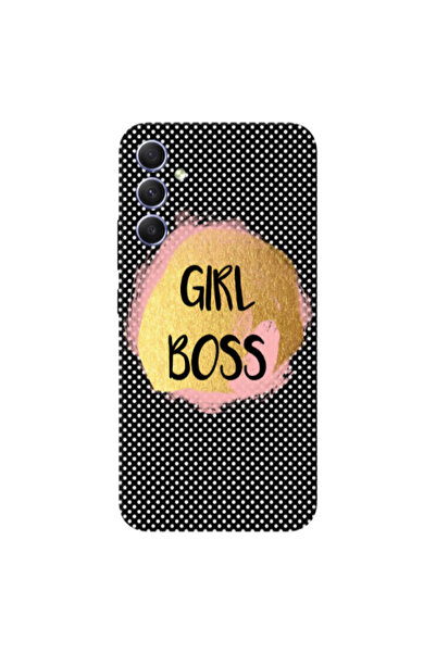 Other Samsung A34 Girl boss make up Transparent Silicone TPU Θήκη