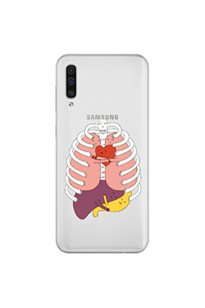 Other Samsung A70 Anatomy Transparent Silicone TPU Θήκη