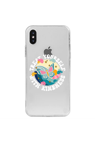 Other Apple iPhone Xs Kindless Yourself Transparent Silicone TPU Θήκη