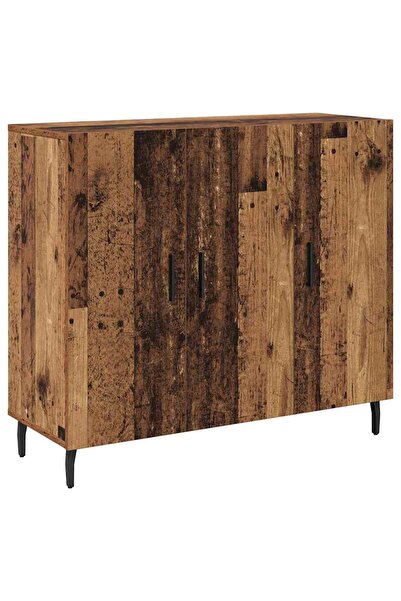 vidaxl Bufet Lemn vechi 90 x 34 x 80 cm Lemn compozit