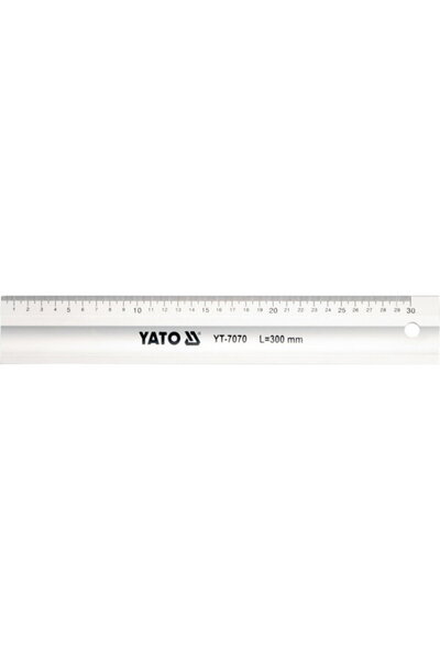 yato Aluminum ruler, YT-7070, length 300 mm