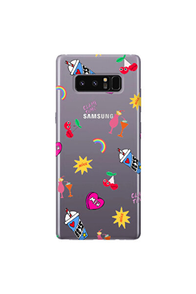 Other Samsung Note 8 glam time Transparent Silicone TPU Θήκη