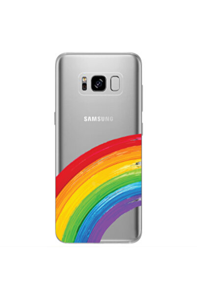 Other Samsung S8 Rainbow 3 Transparent Silicone TPU Θήκη