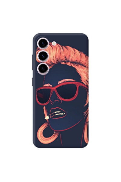 Other Samsung S23 Plus Girl retro Transparent Silicone TPU Θήκη