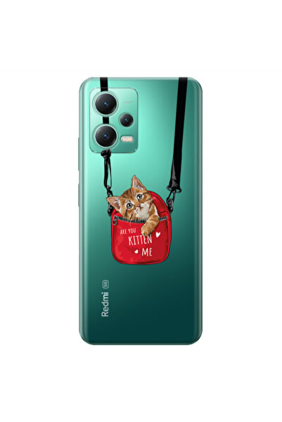 Other Xiaomi Redmi Note 12 Pro Plus 5G Are you kitten Transparent Silicone TP...