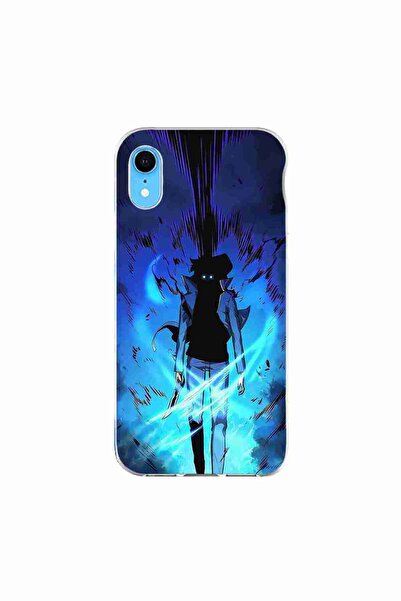 OEM Husa compatibila cu Apple iPhone XR Silicon Gel Tpu Model Solo Leveling Aura