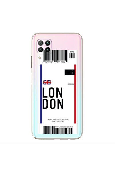 Other Huawei P40 Lite London Arrival Transparent Silicone TPU Θήκη