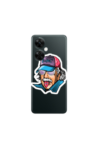 Other Oneplus Nord CE 3 Lite 5G Einstein Transparent Silicone TPU Θήκη