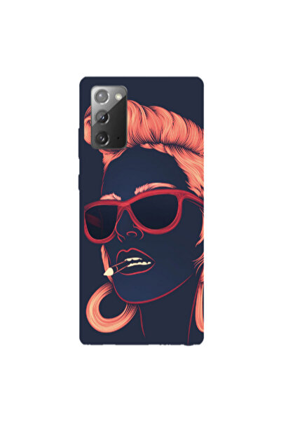 Other Samsung Note 20 Girl retro Transparent Silicone TPU Θήκη