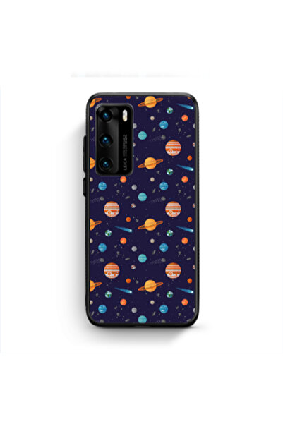 Other Huawei P40 Planets Black Glossy Θήκη