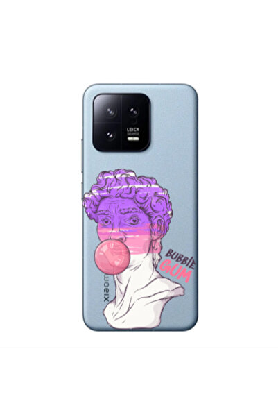 Other Xiaomi Mi 13 5G Pin Bubble Transparent Silicone TPU Θήκη