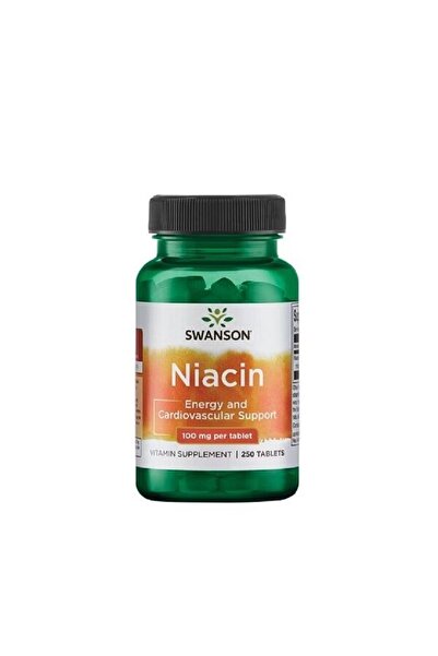 SWANSON Niacin 100mg 250 tablets -