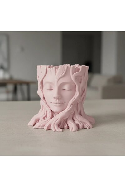 OEM Ghiveci decorativ Chipul Pădurii, Vază Statuetă pentru Plante Mici